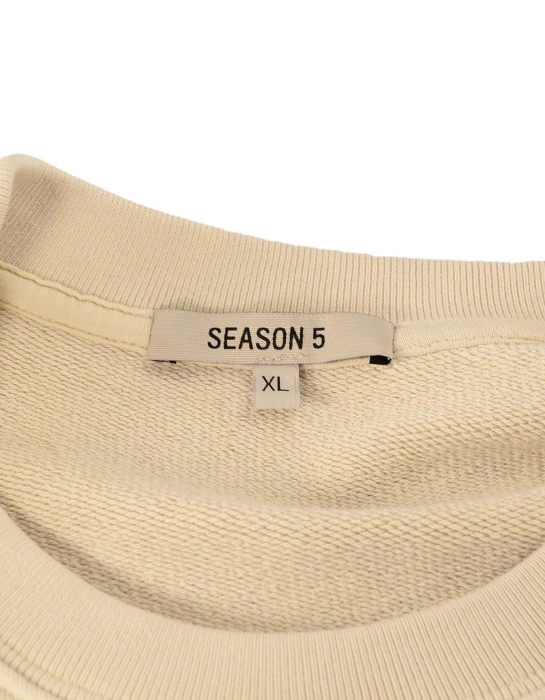 Yeezy season 5 adidas calabasas crew sweat store