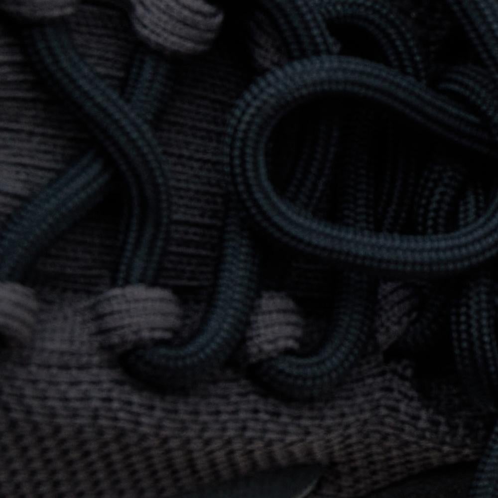 Yeezy x Adidas Black Knit Fabric 450 Dark Slate Sneakers Size 40 2/3 2