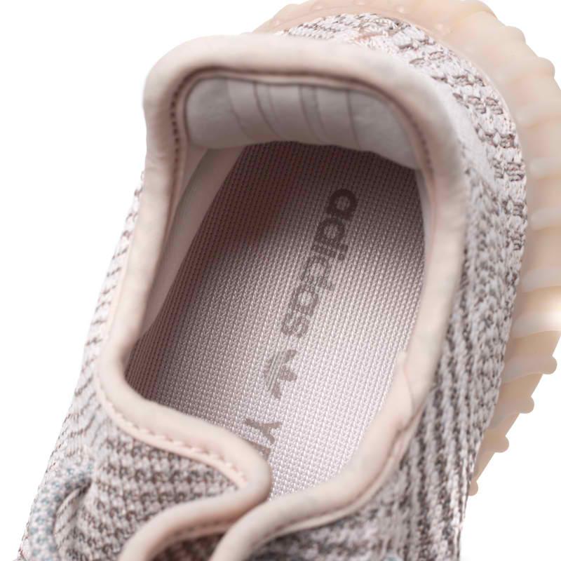 Catch on with the trend of designs from the Yeezy x Adidas collaboration with this pair of Boost 350 V2 sneakers. They are the limited 