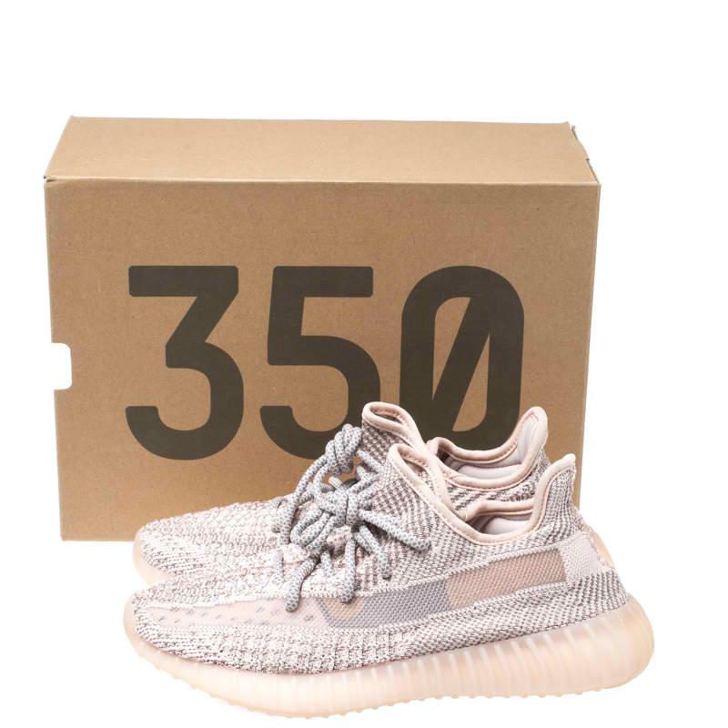 Yeezy x Adidas Light Pink/Grey Knit 