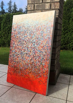 CitySurface-O1003, Gemälde, Acryl auf Leinwand