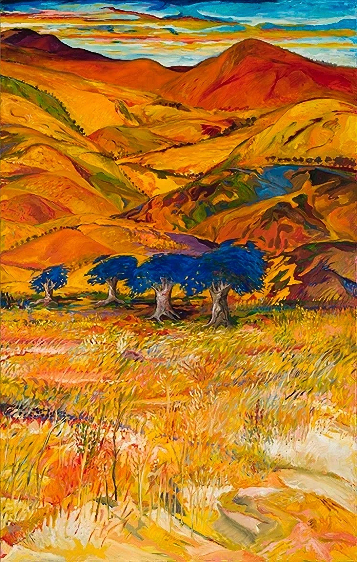 Expresionista de fama internacional, Yehouda Chaki era quizá más conocido por sus paisajes maravillosamente vibrantes, coloridos e imaginativos. Inspirándose en el mundo natural, Chaki utilizó una brillante paleta de colores fauvistas, evidente en