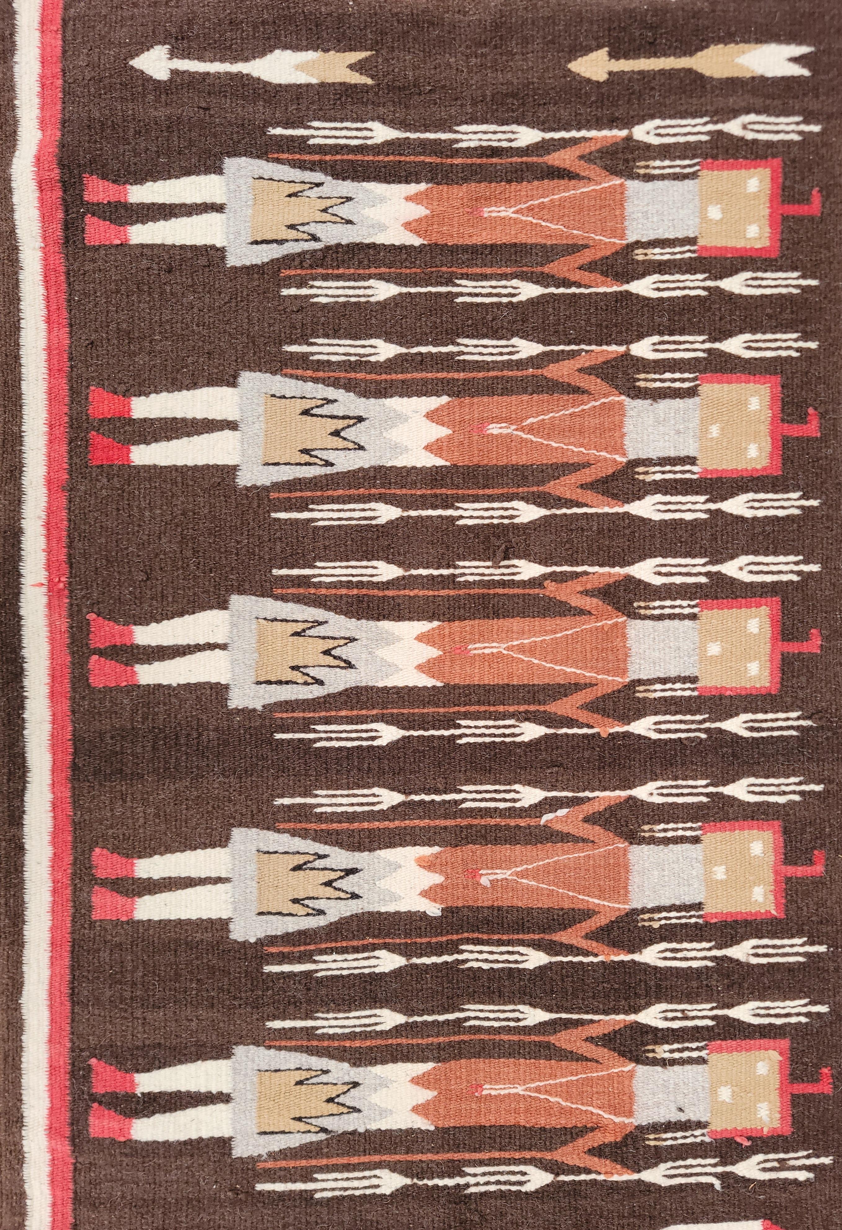 Adirondack Yei Indian Weaving For Sale