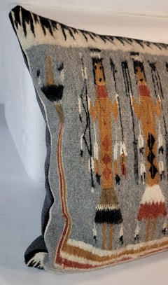 Yei Indian Weaving Pillow