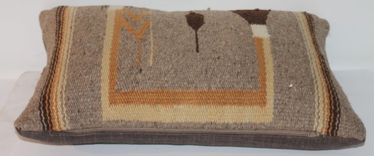 Adirondack Yei Navajo Indain Weaving Pillow For Sale
