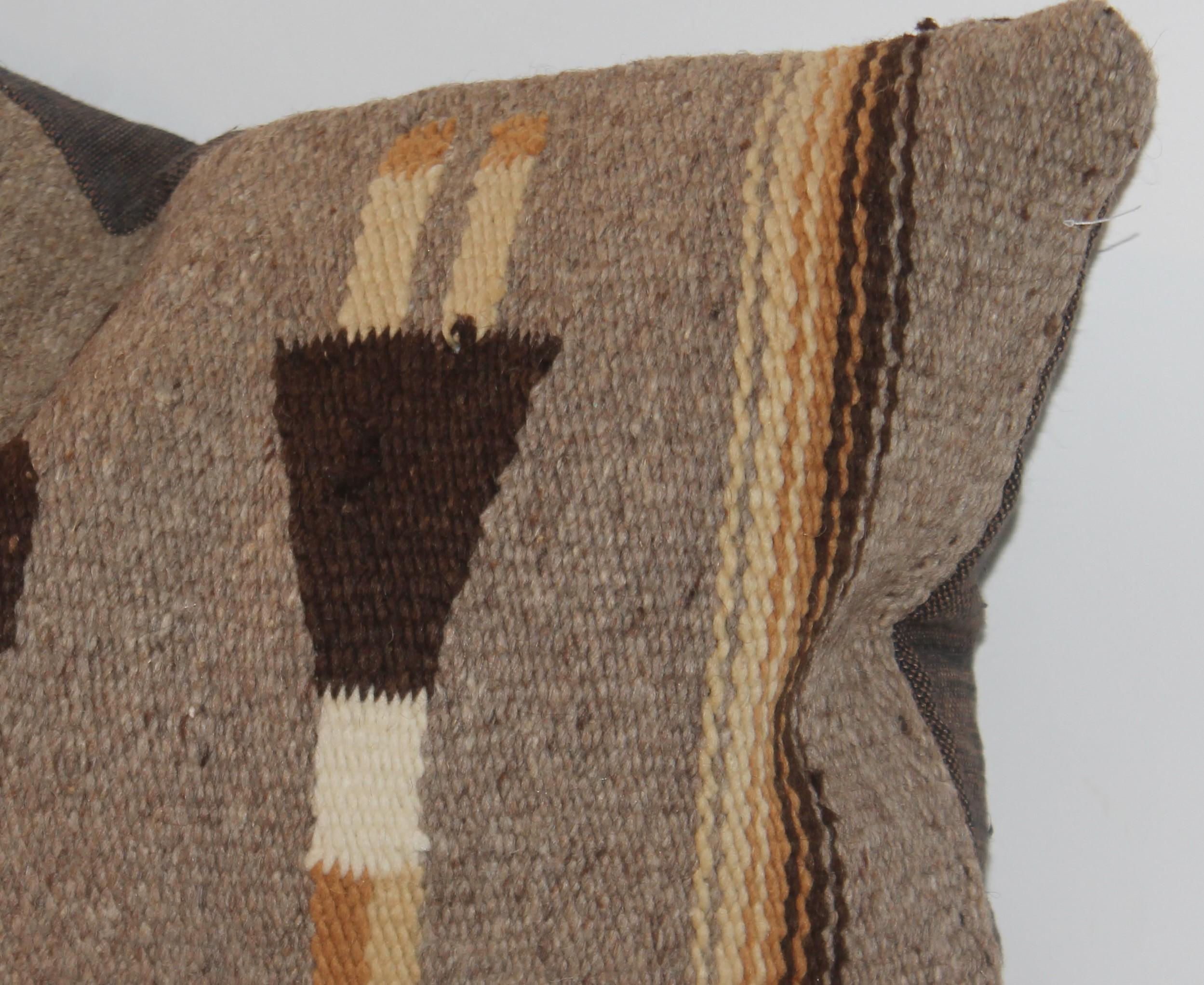 American Yei Navajo Indain Weaving Pillow