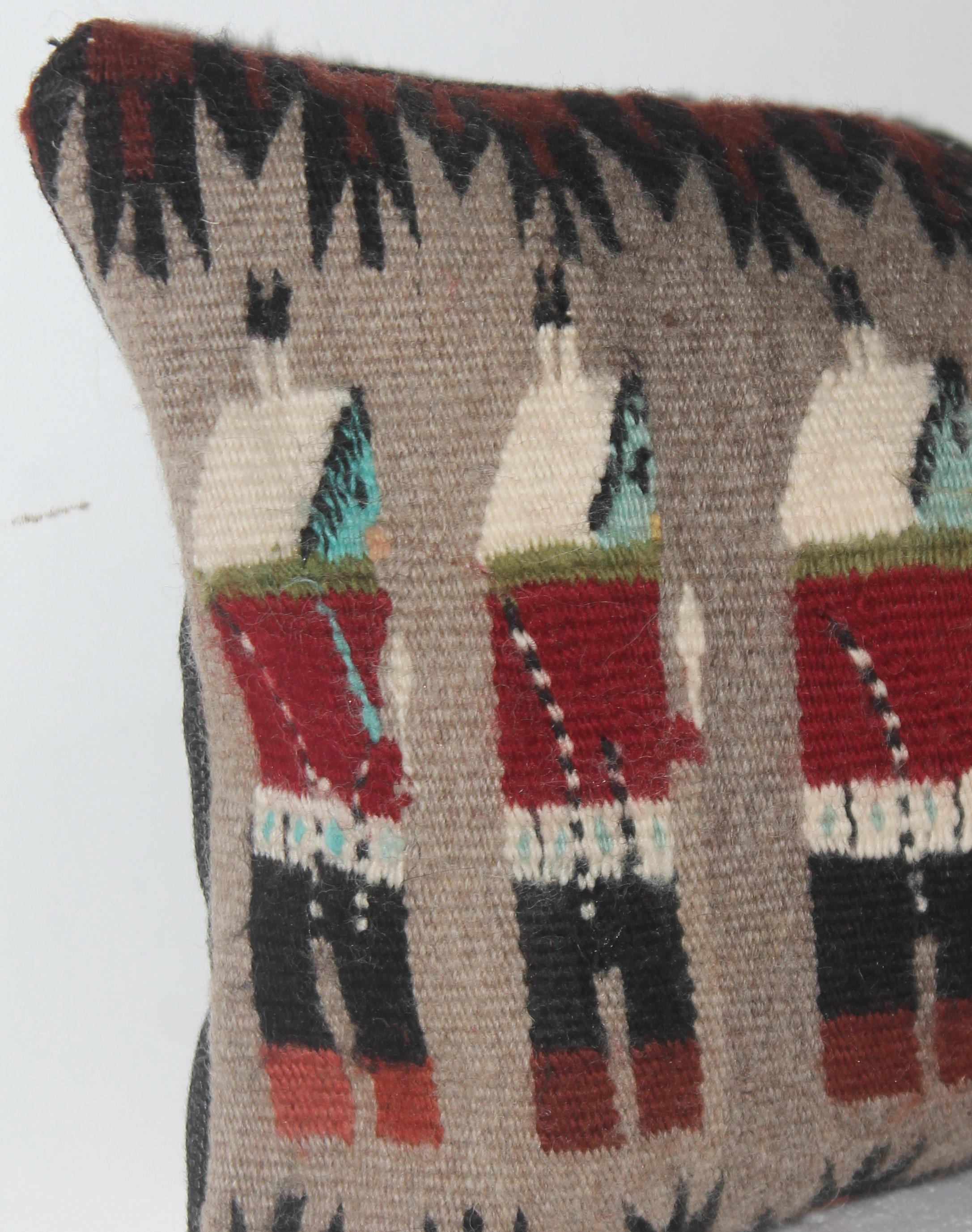Adirondack Yeibechei Indian Weaving Pillow