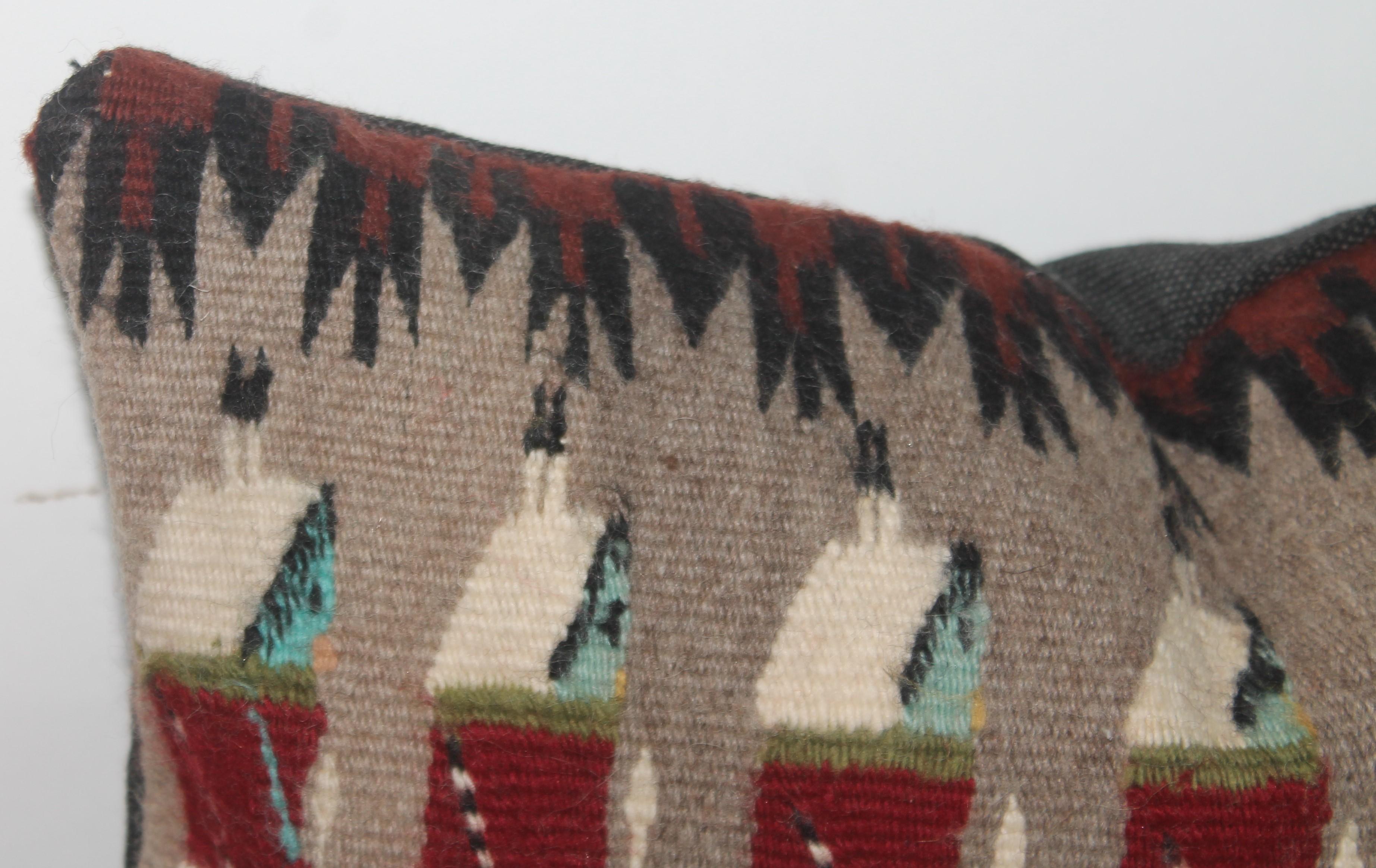 American Yeibechei Indian Weaving Pillow