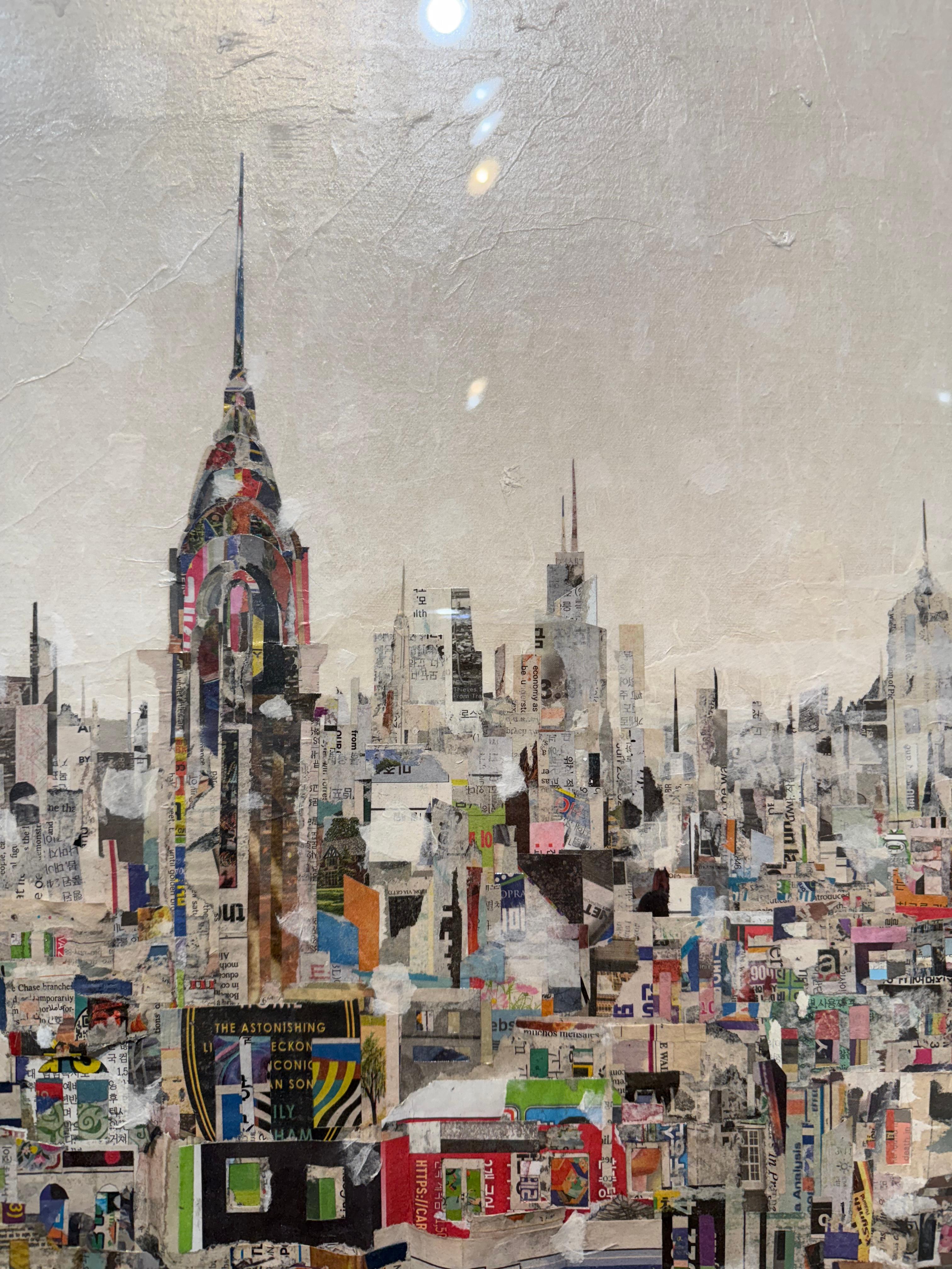 Entre les mains de Yeji Moon, des matériaux ordinaires sont transformés en collages magnifiques et complexes qui évoquent avec force la nostalgie de l'enfance et un monde en pleine mutation. Inspirée par son éducation dans un petit quartier de Corée