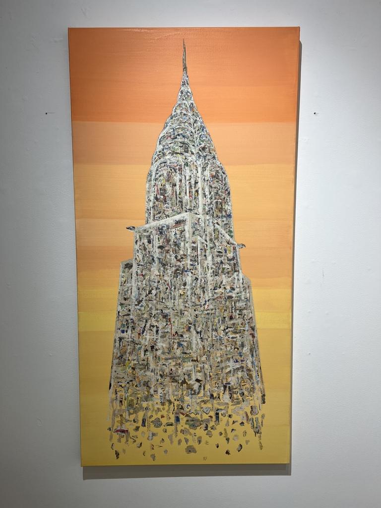 In the hands of Yeji Moon, ordinary materials are transformed into beautiful and complex collages that powerfully recall childhood nostalgia and the rapidly changing world. Inspired by her upbringing in a small neighborhood in Korea and her
