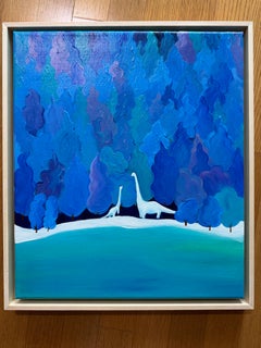 Korean Contemporary Art by Yeju Kwon - Memories of Forest Dinosaur