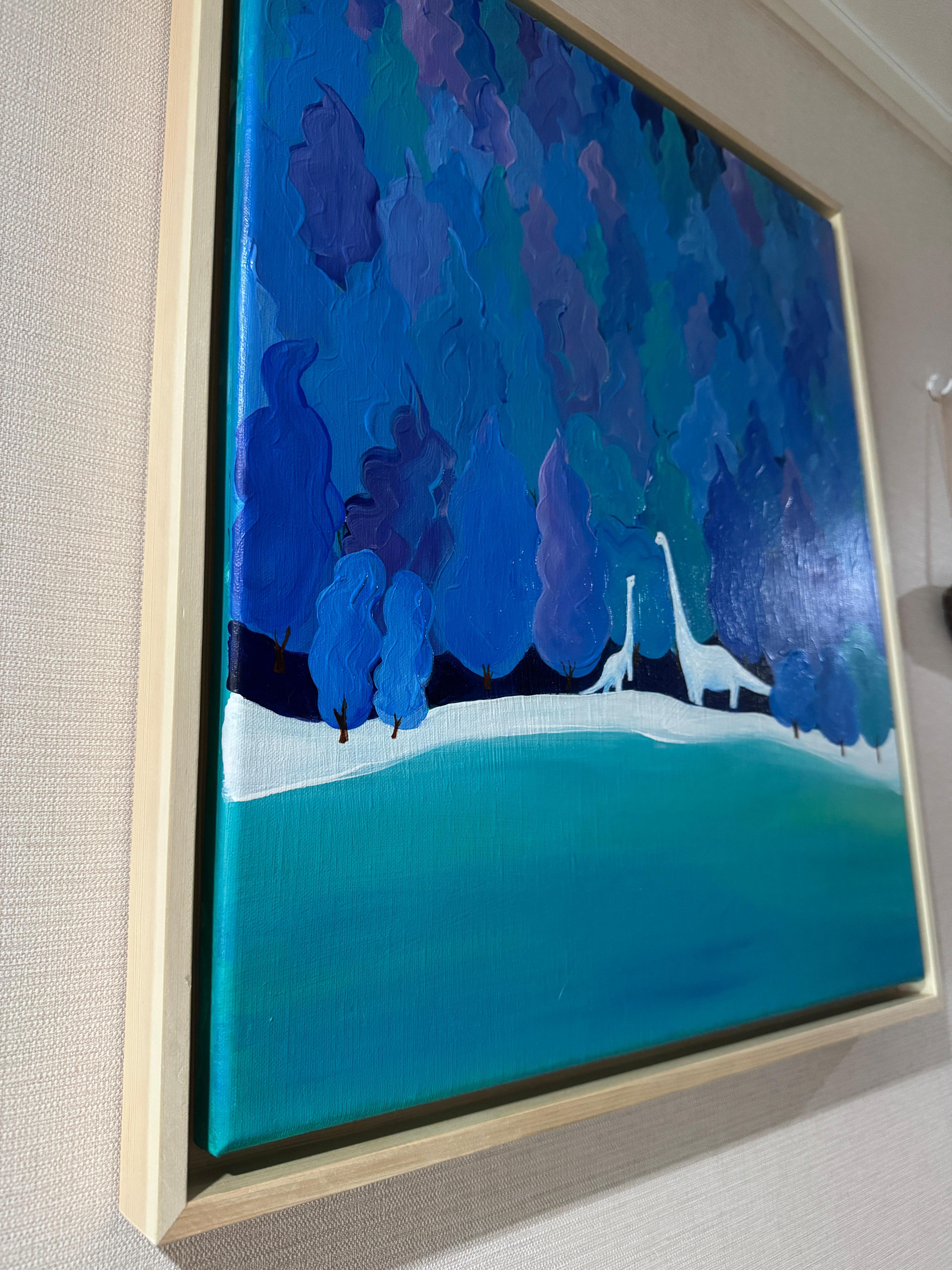 Korean Contemporary Art by Yeju Kwon - Memories of Forest Dinosaur For Sale 2