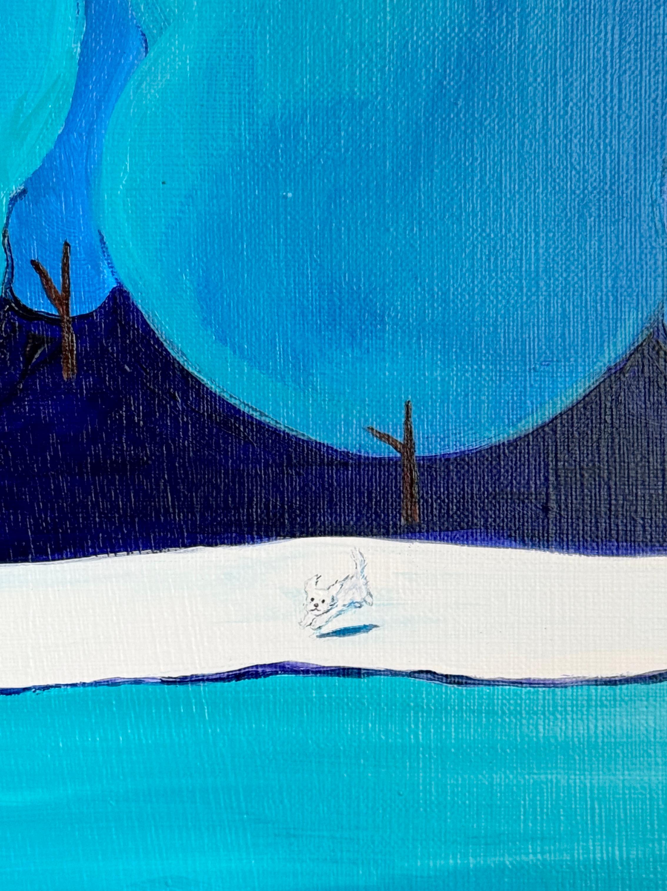 Korean Contemporary Art by Yeju Kwon - Memories of Forest Dog, Penguin and Turtl For Sale 6