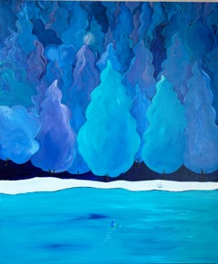 Korean Contemporary Art by Yeju Kwon - Memories of Forest Dog, Penguin and Turtl
