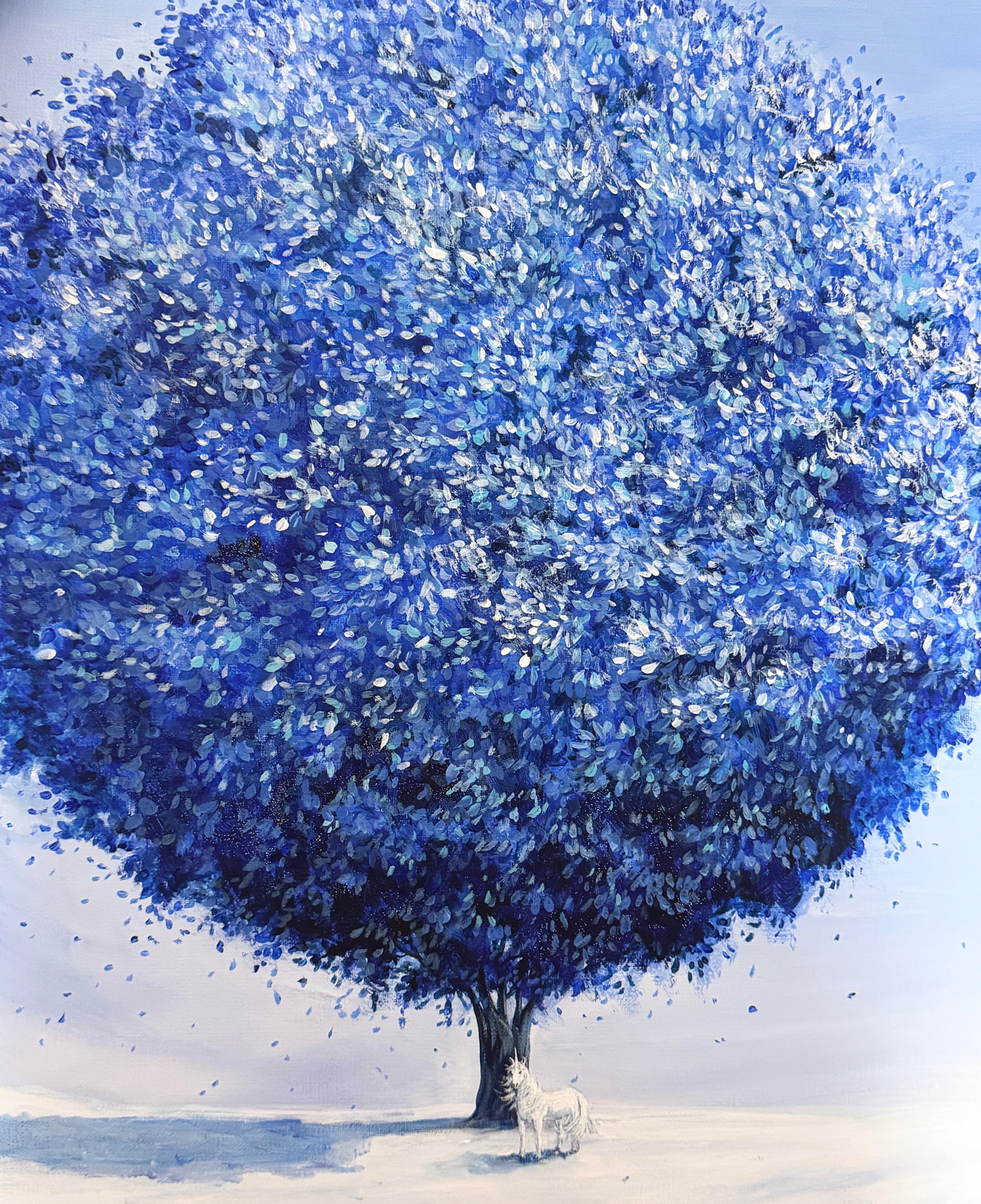 Art contemporain coréen de Yeju Kwon - Mémoires de l'arbre : Licorne