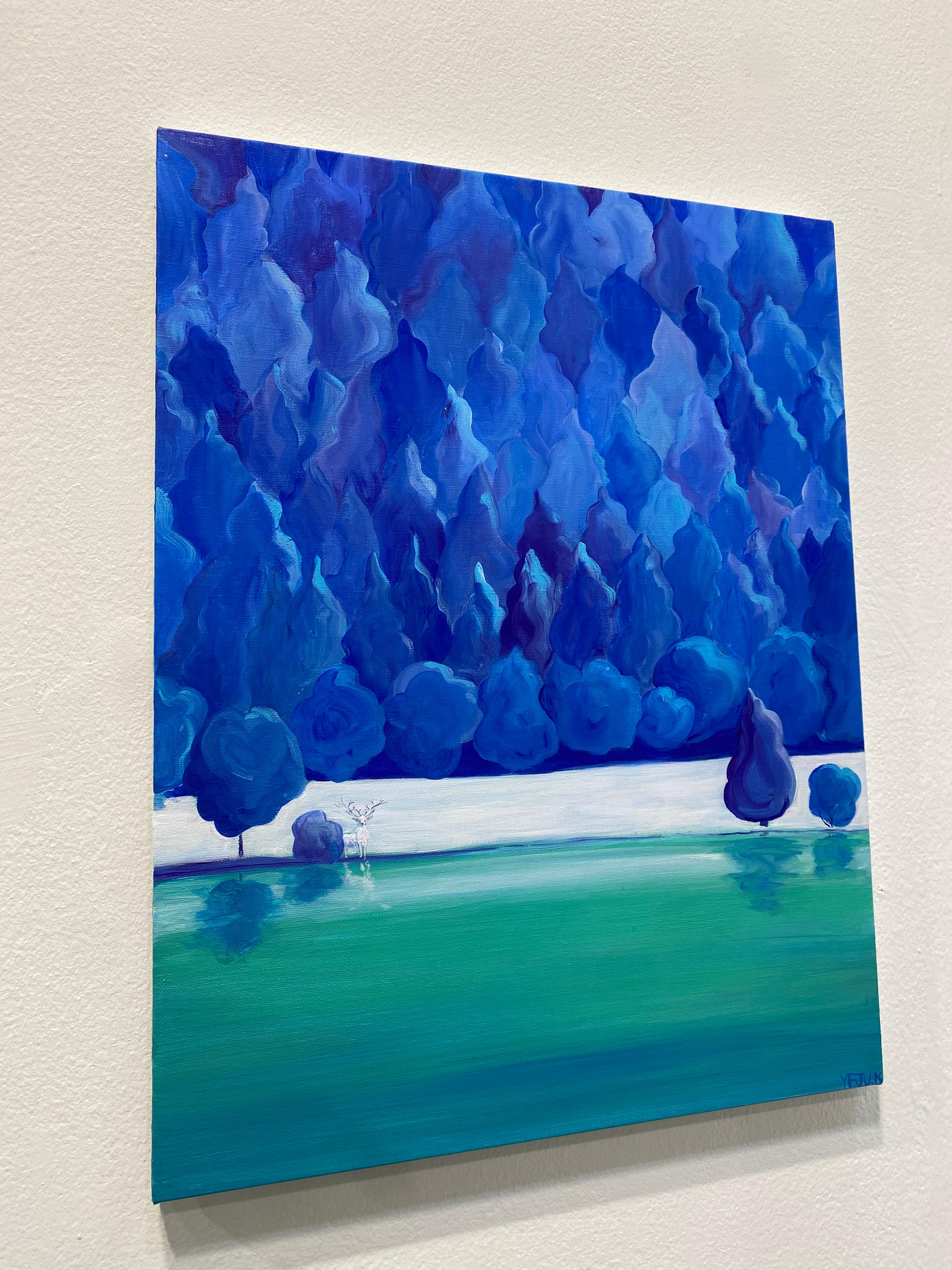 Korean Contemporary Art by Yeju Kwon - Memory of Spring, White Rock For Sale 1