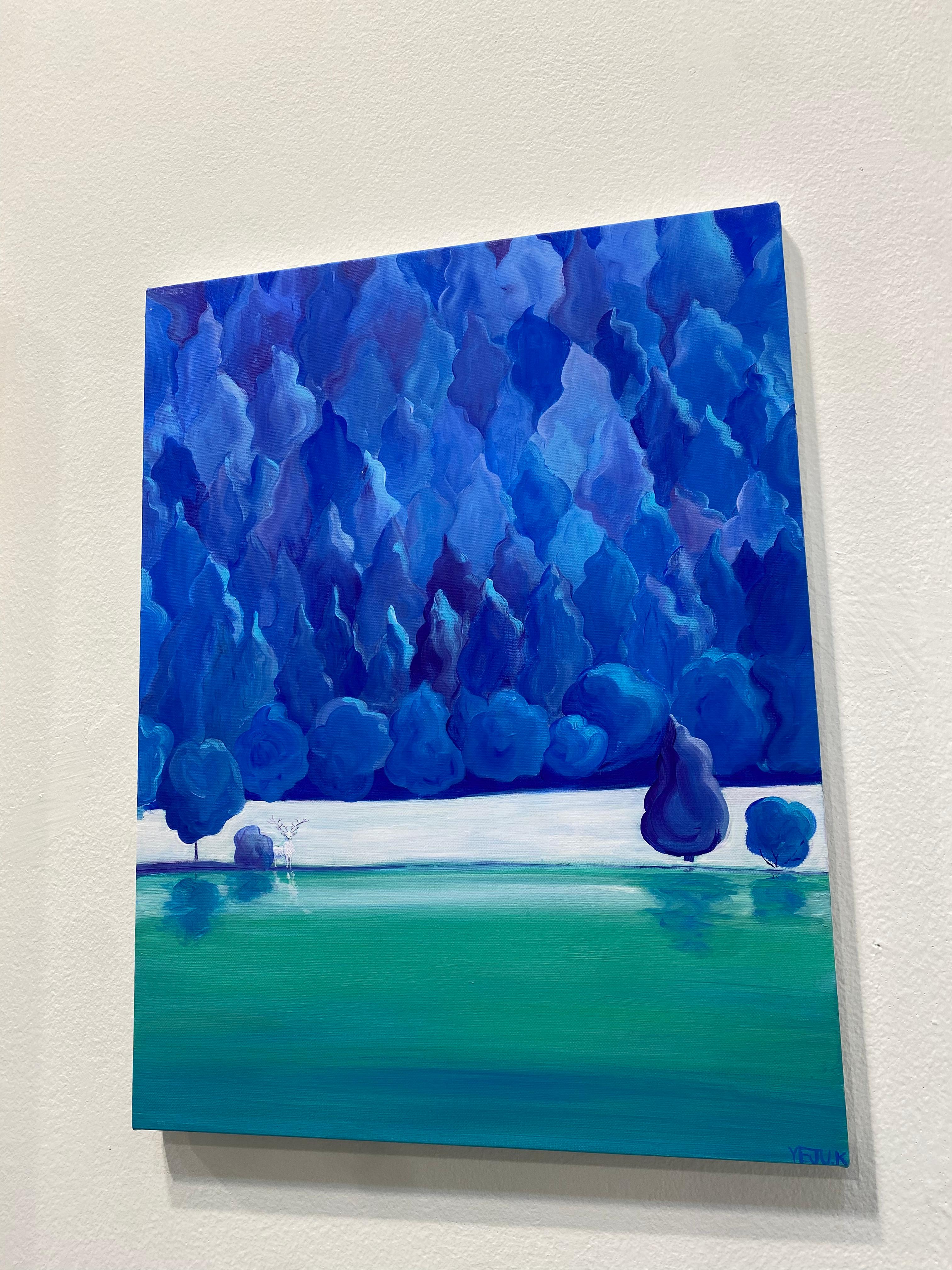 Korean Contemporary Art by Yeju Kwon - Memory of Spring, White Rock For Sale 2