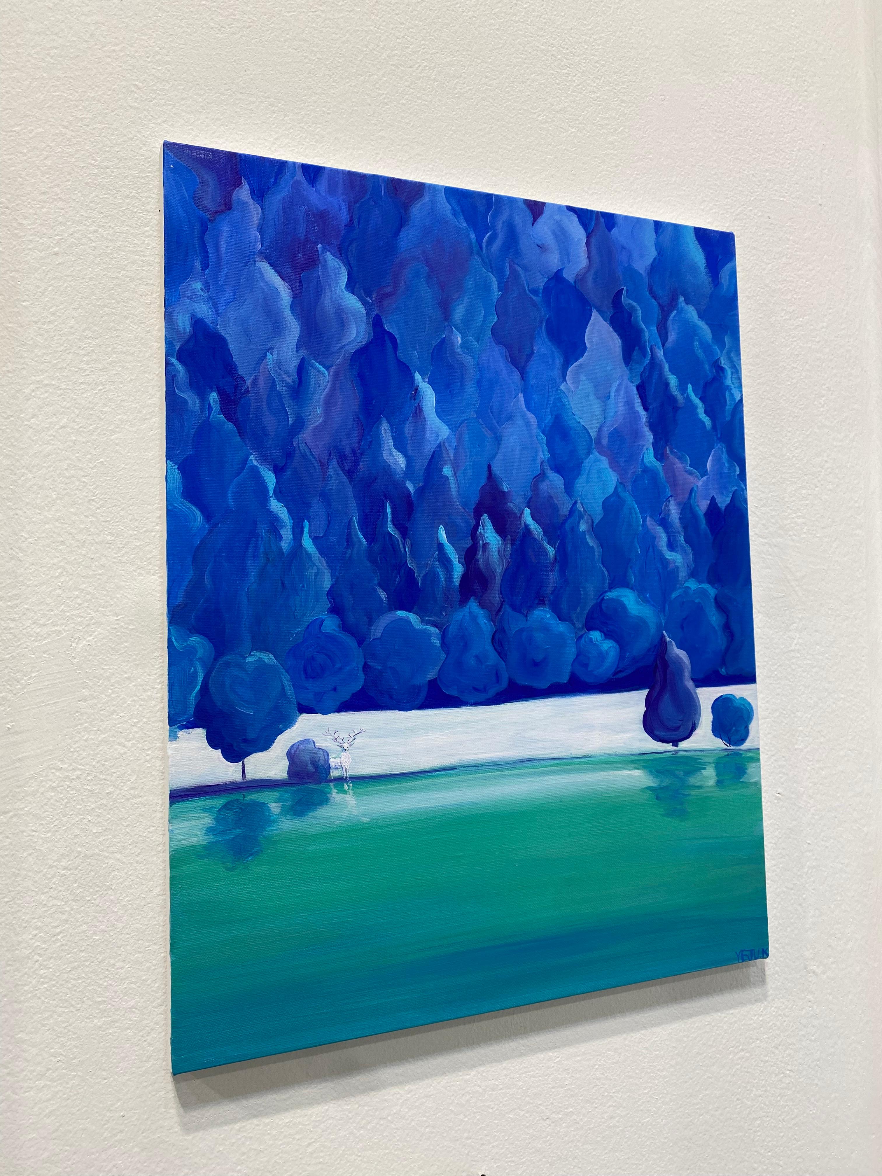 Korean Contemporary Art by Yeju Kwon - Memory of Spring, White Rock For Sale 4