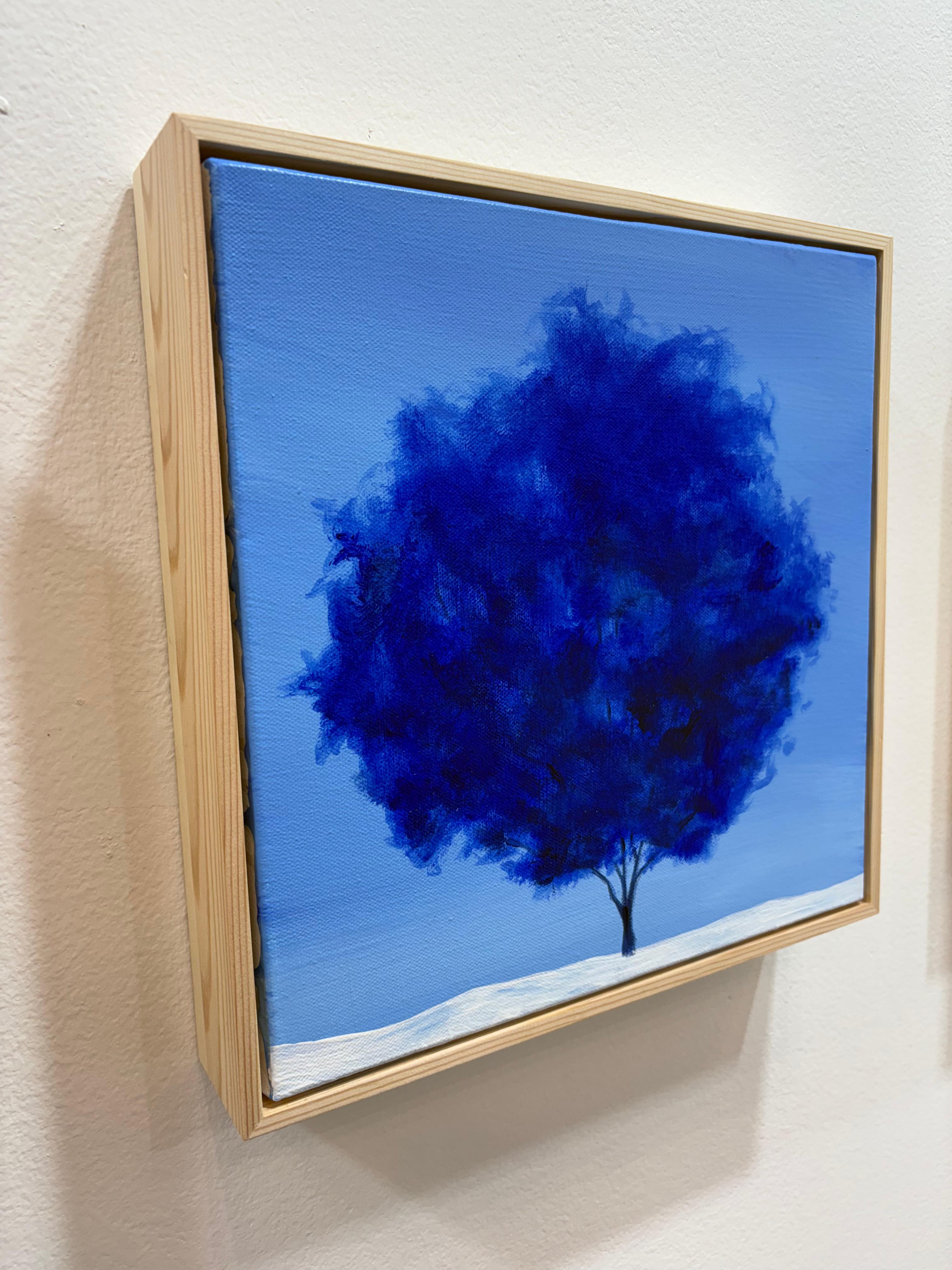 Koreanische zeitgenössische Kunst von Yeju Kwon - Memory of the Tree, Blue Wind im Angebot 1
