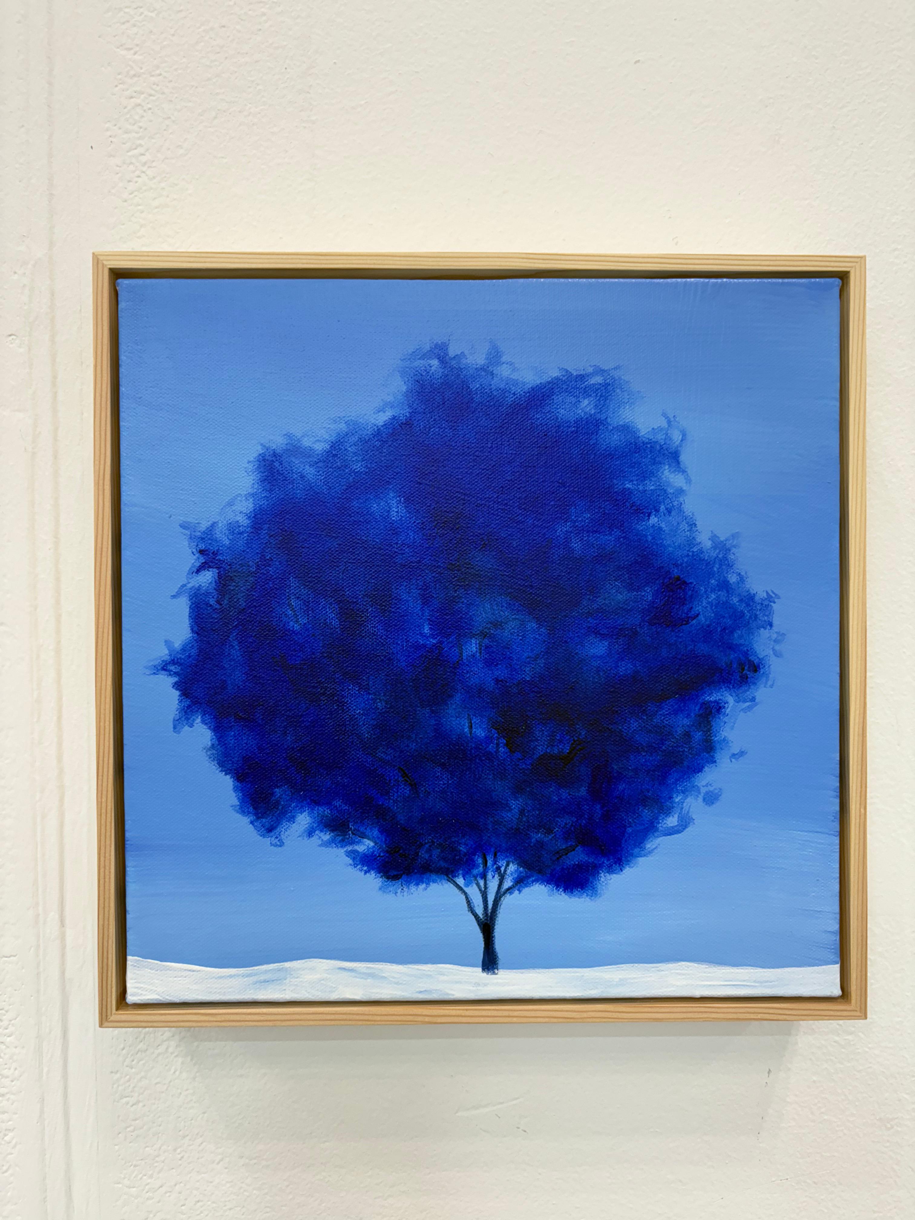 Koreanische zeitgenössische Kunst von Yeju Kwon - Memory of the Tree, Blue Wind im Angebot 2