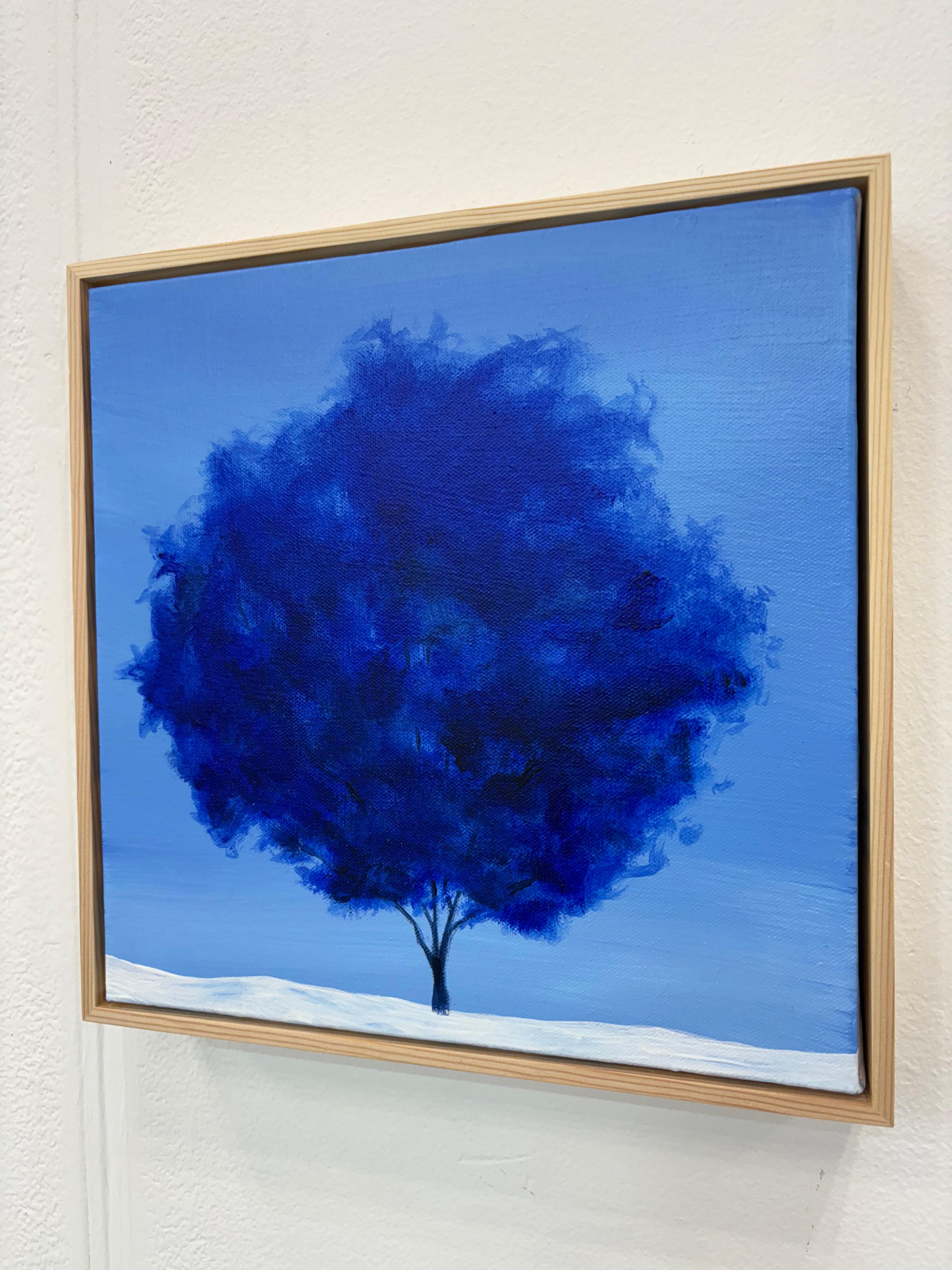 Koreanische zeitgenössische Kunst von Yeju Kwon - Memory of the Tree, Blue Wind im Angebot 3