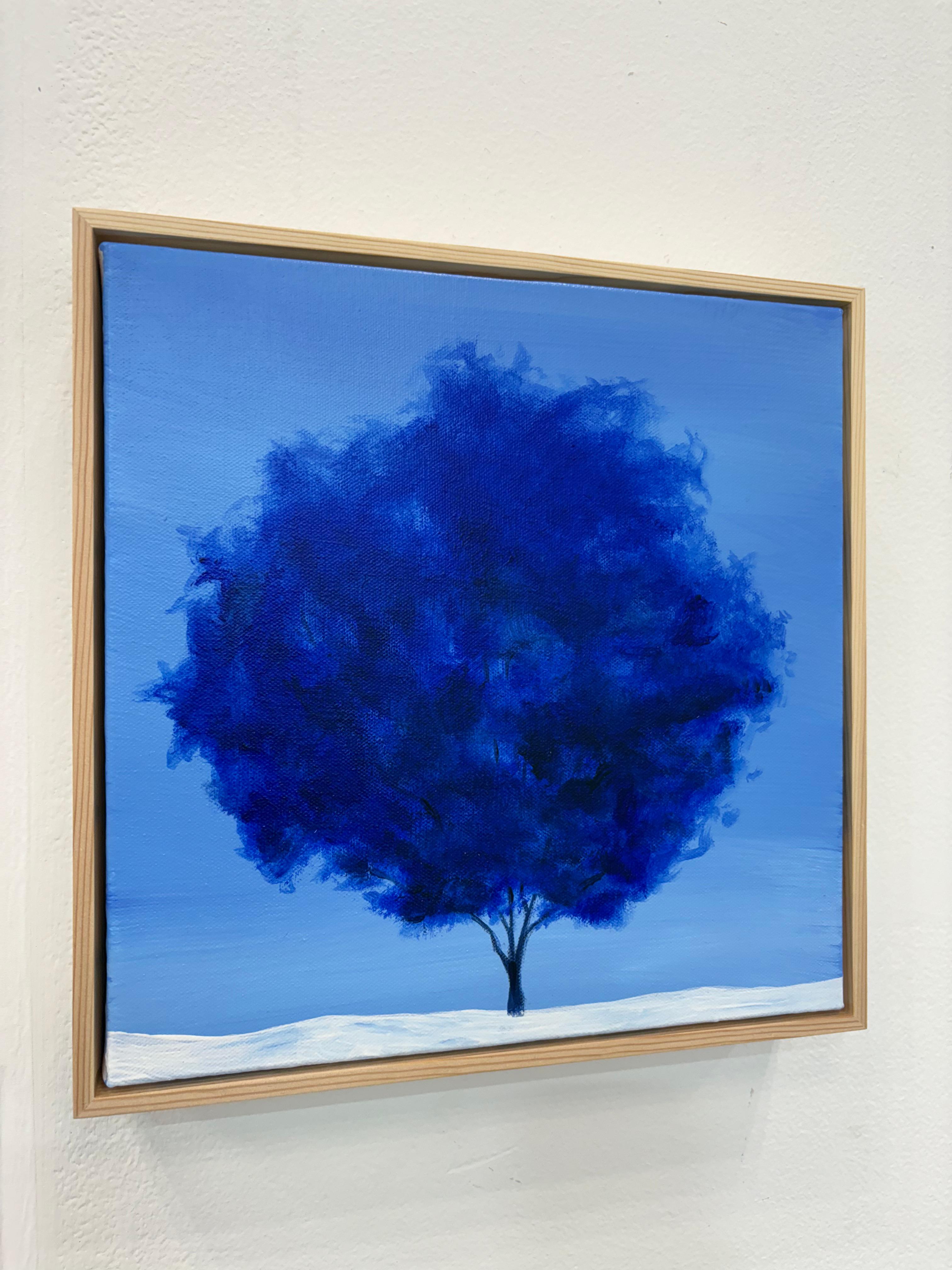 Koreanische zeitgenössische Kunst von Yeju Kwon - Memory of the Tree, Blue Wind im Angebot 4
