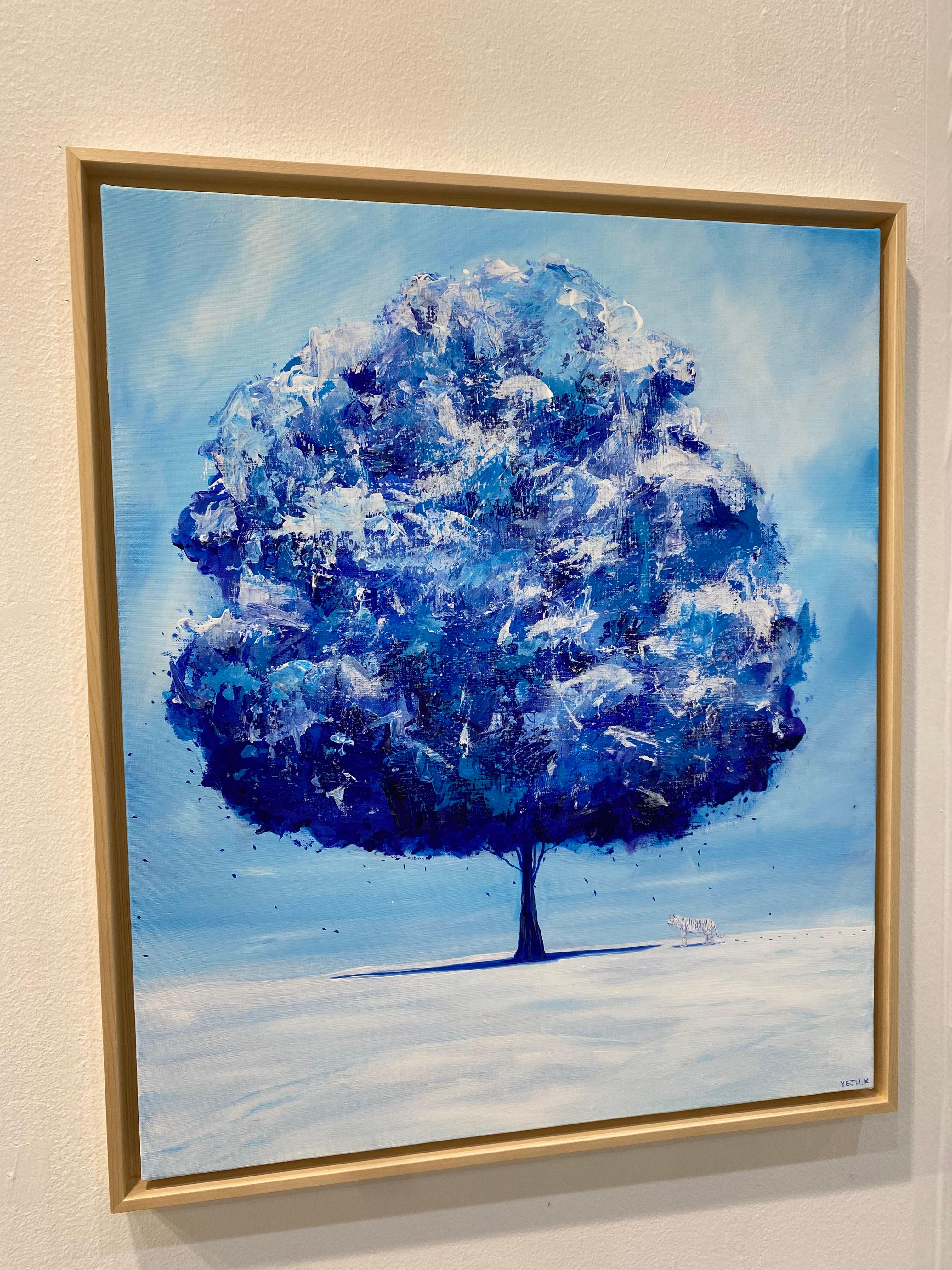Zeitgenössische koreanische Kunst von Yeju Kwon - White Tiger Tree im Angebot 2