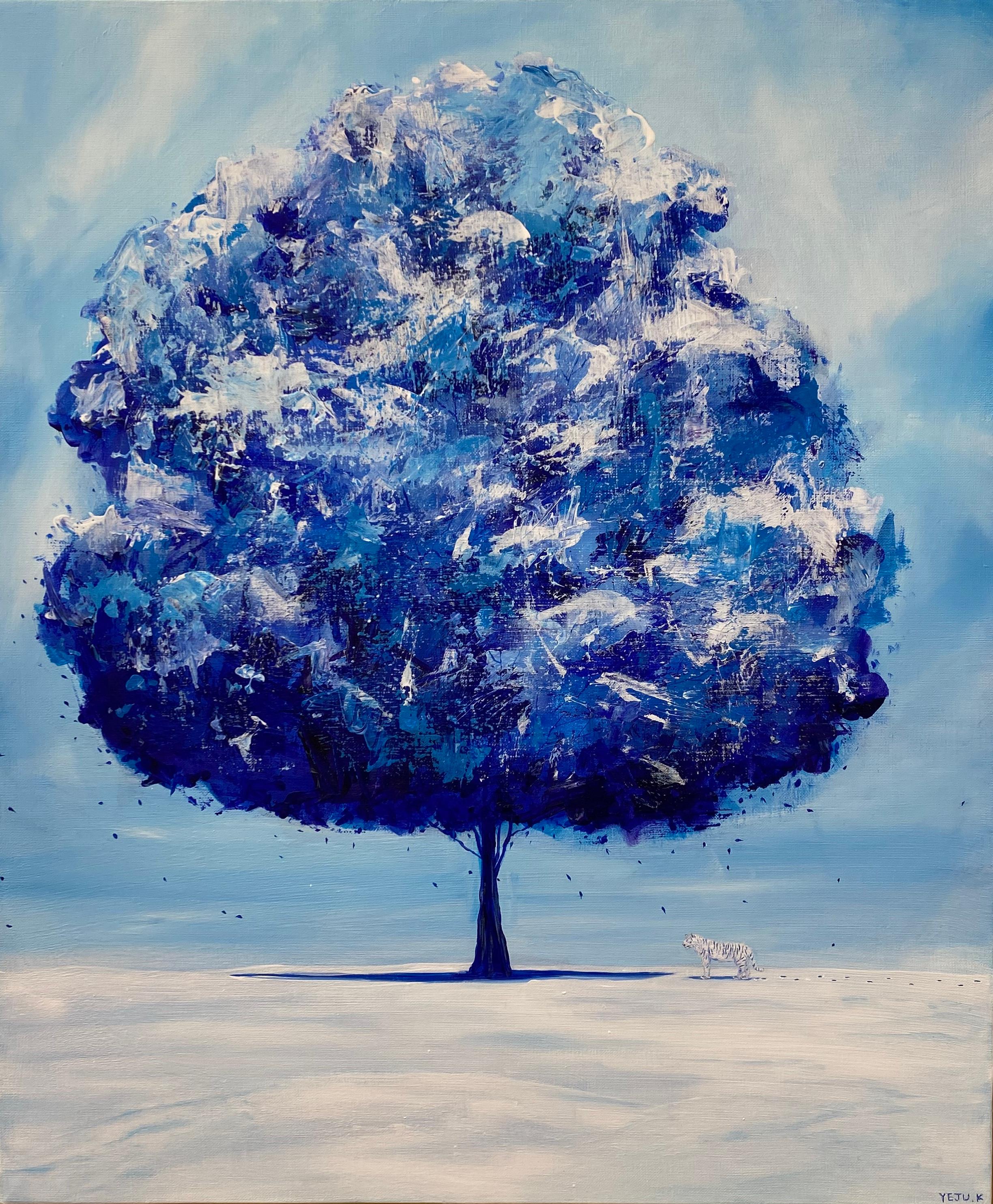 Acryl auf Leinwand + Rahmen

Yeju Kwon ist eine 1993 geborene koreanische Künstlerin, die in Seoul, Südkorea, lebt und arbeitet. Sie arbeitet hauptsächlich mit Acryl- und Ölfarben und lässt sich von der Natur, den Menschen und den Tieren