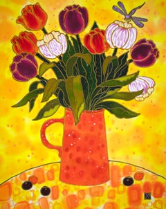 Bouquet of Tulips, Original Painting