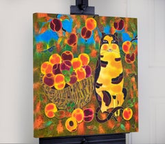 Peinture originale - Peinture Calico - Peinture de pêche