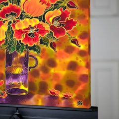 Rosso e oro, Pittura originale