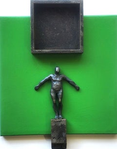Balance II (vert), peinture originale