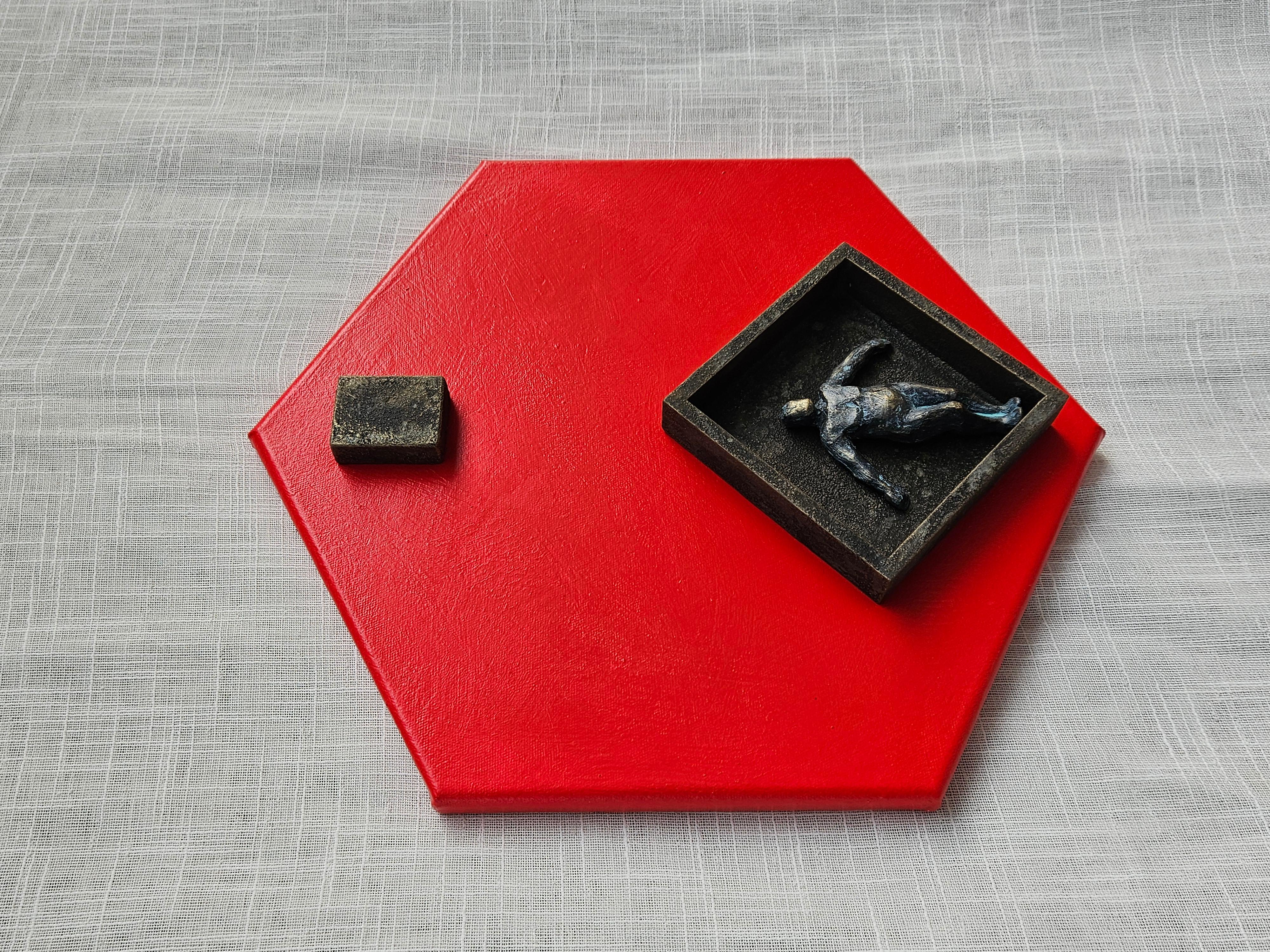 Esencia hexagonal I, Pintura original - Mixed Media Art Contemporáneo de Yelitza Diaz