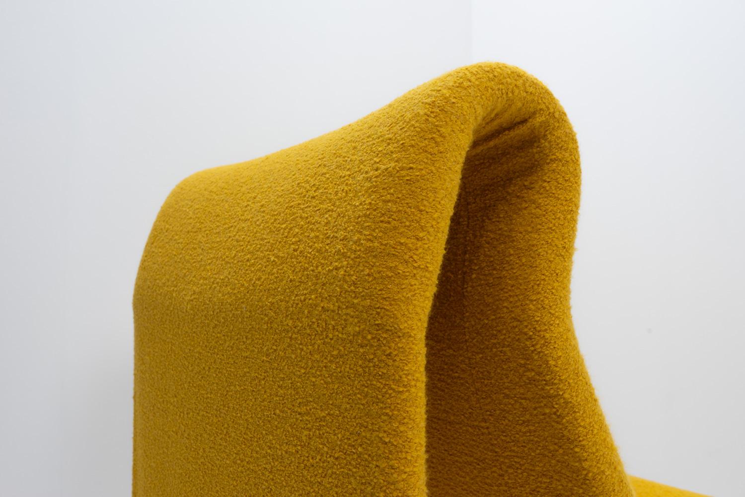 Fauteuil jaune099 de Jan Dranger et Johan Huldt, 1970 en vente 1