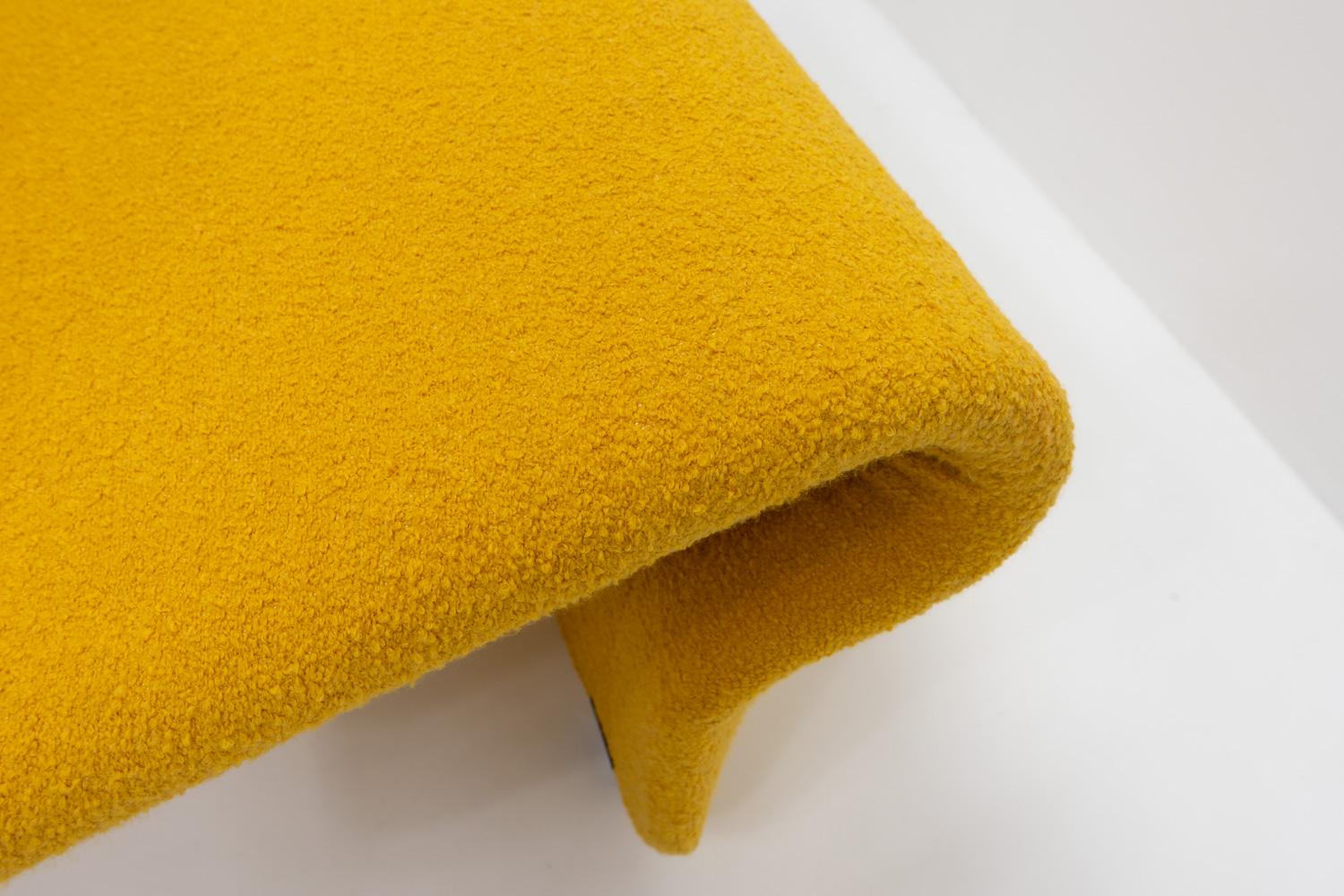 Fauteuil jaune099 de Jan Dranger et Johan Huldt, 1970 en vente 2