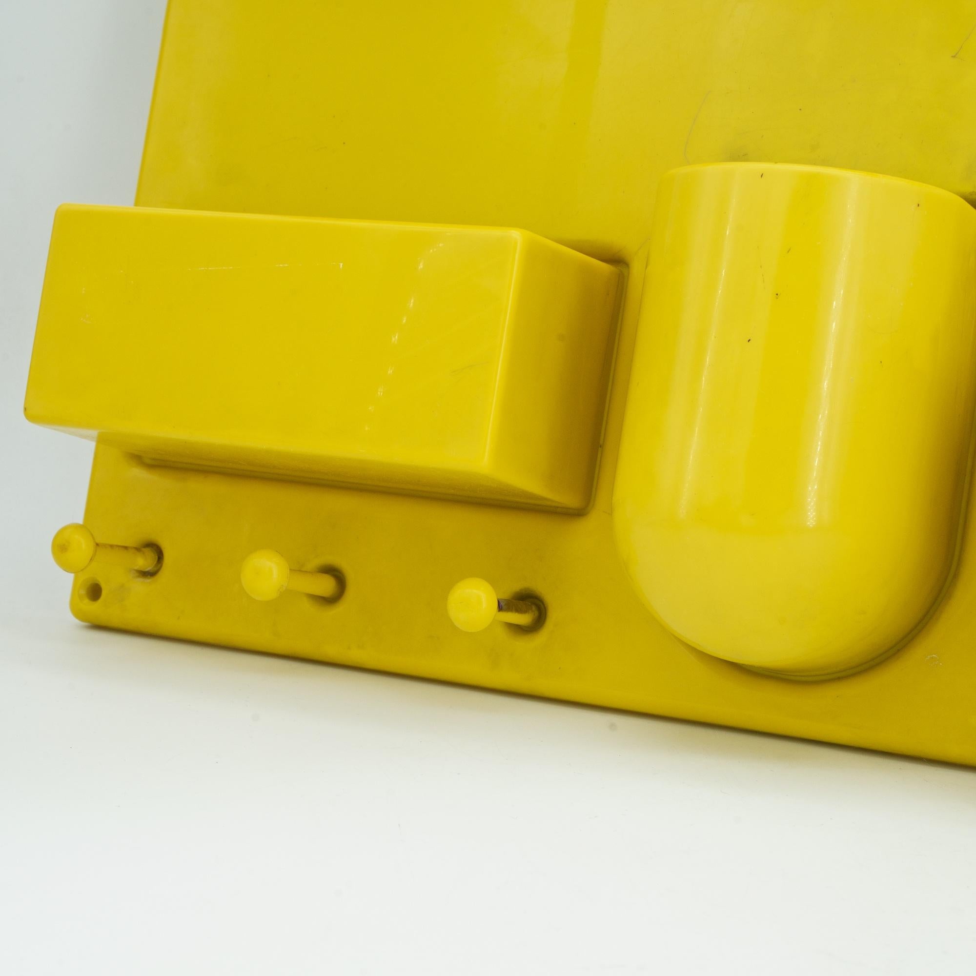 Late 20th Century Yellow 1970s Organizer Wall All iii Uten.Silo Dorothee Maurer-Becker Pop Art Era