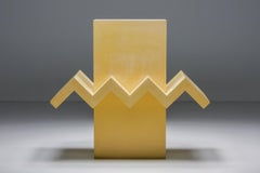 Renaat Ramon Postmodern Lacquered Steel Sculpture, Belgium, 1989