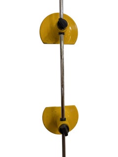 Yellow Adjustable Wall Light Coupé by Joe Colombo, 1970s