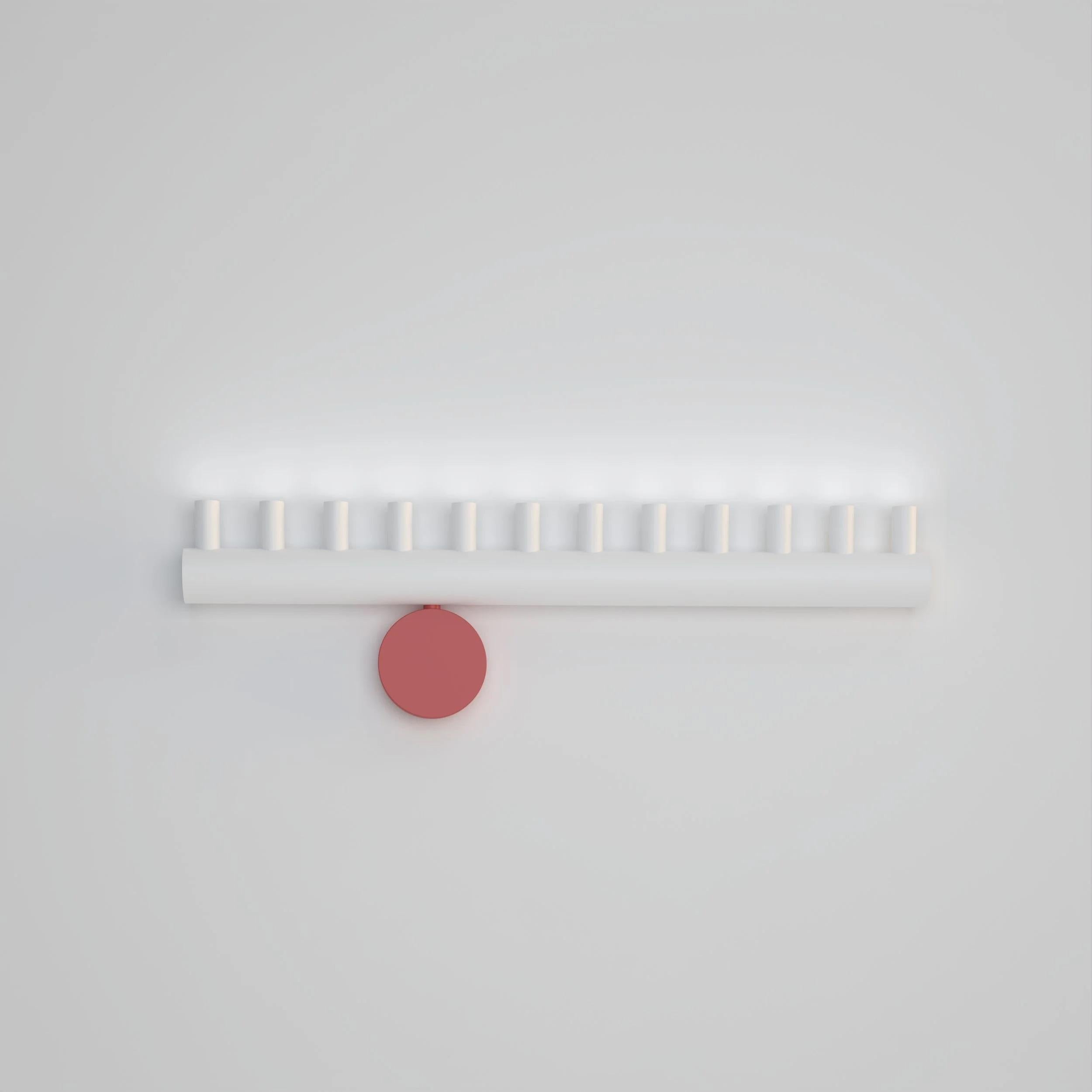German Yellow and Black Array Wall Light by Atelier Areti For Sale