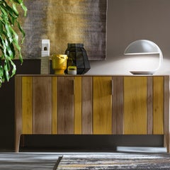 Yellow and Elm Domino Credenza by Modesign