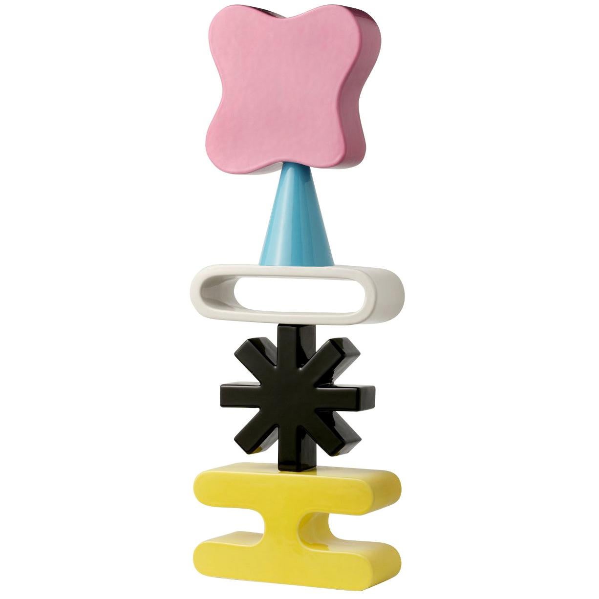 Yellow and Pink Totem by Karim Rashid For Sale