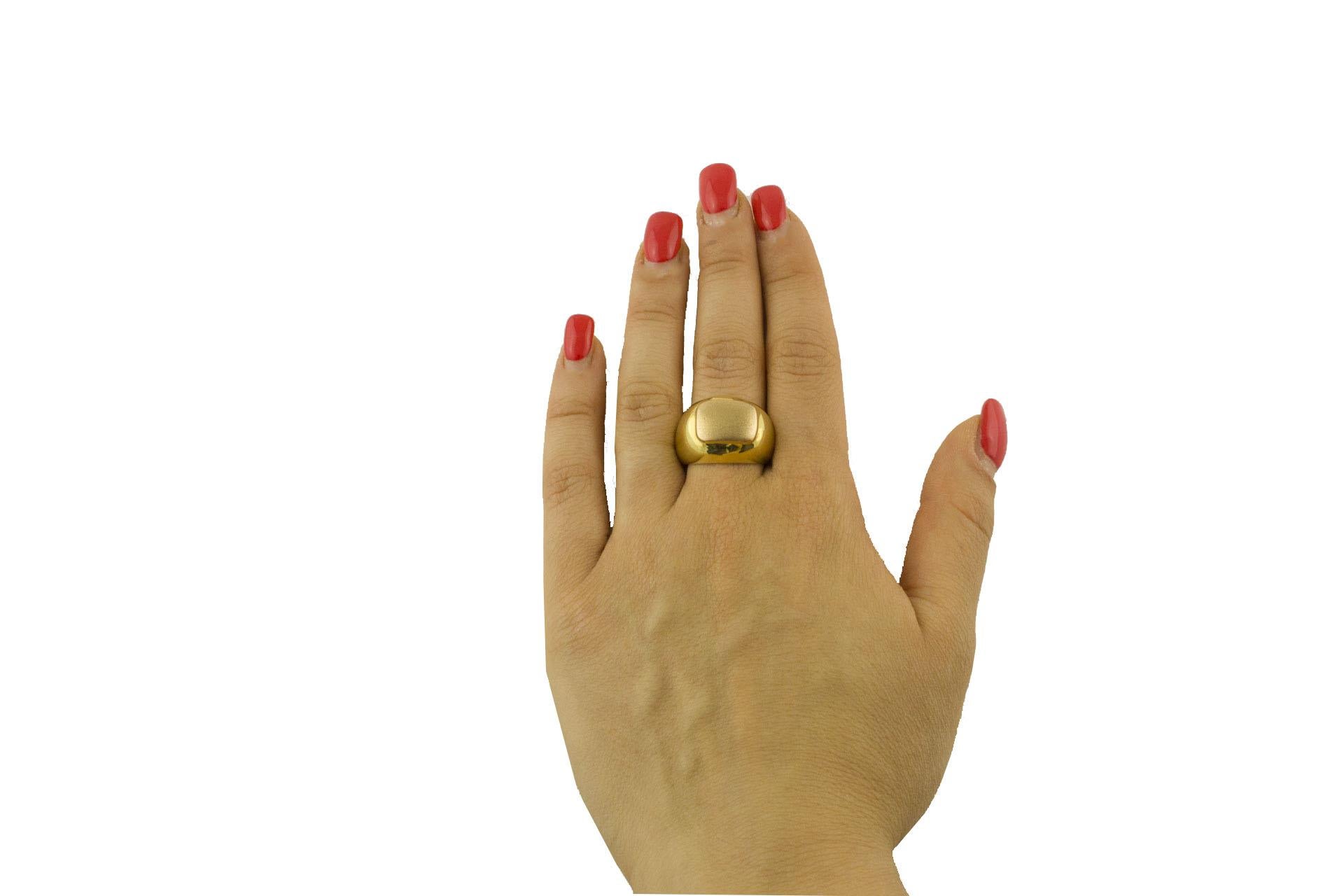 Yellow and Rose Gold Ring In Good Condition For Sale In Marcianise, Marcianise (CE)