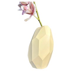 Vase angulaire jaune, édition limitée, Danemark, 2021
