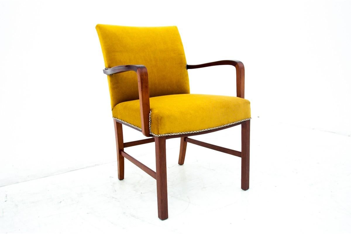 Yellow Armchair, Danish Design, 1960s 1