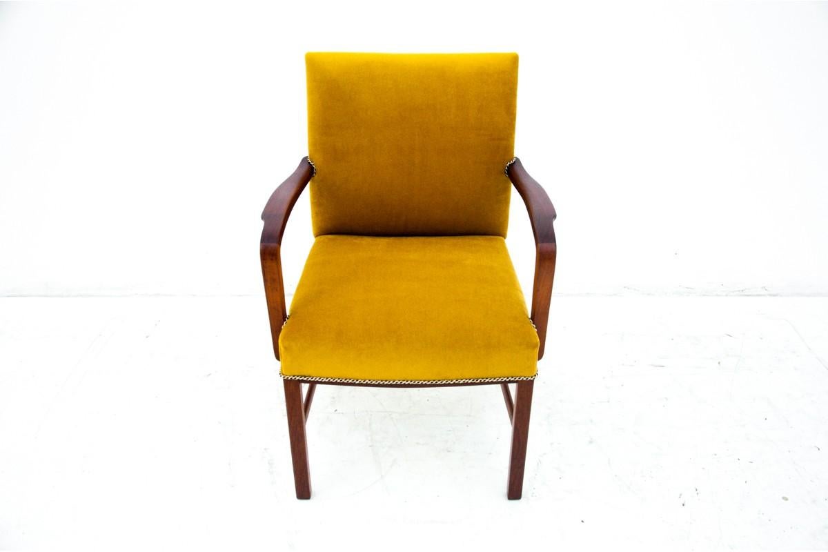 Yellow Armchair, Danish Design, 1960s 2