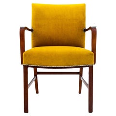 Yellow Armchair, Danish Design, 1960s