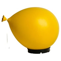 Yellow Balloon Wall Lamp by Yves Christin for Bilumen, 1970s