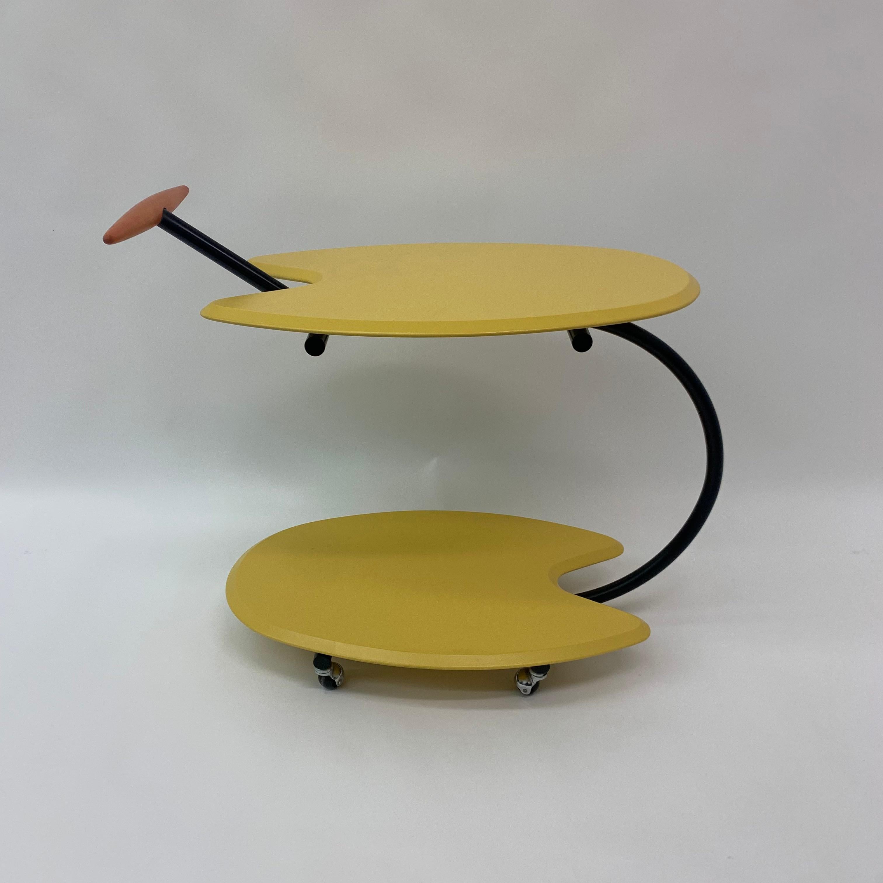 Yellow Bar Car from Massimo Iosa Ghini for BRF, Italy, 1980s 7