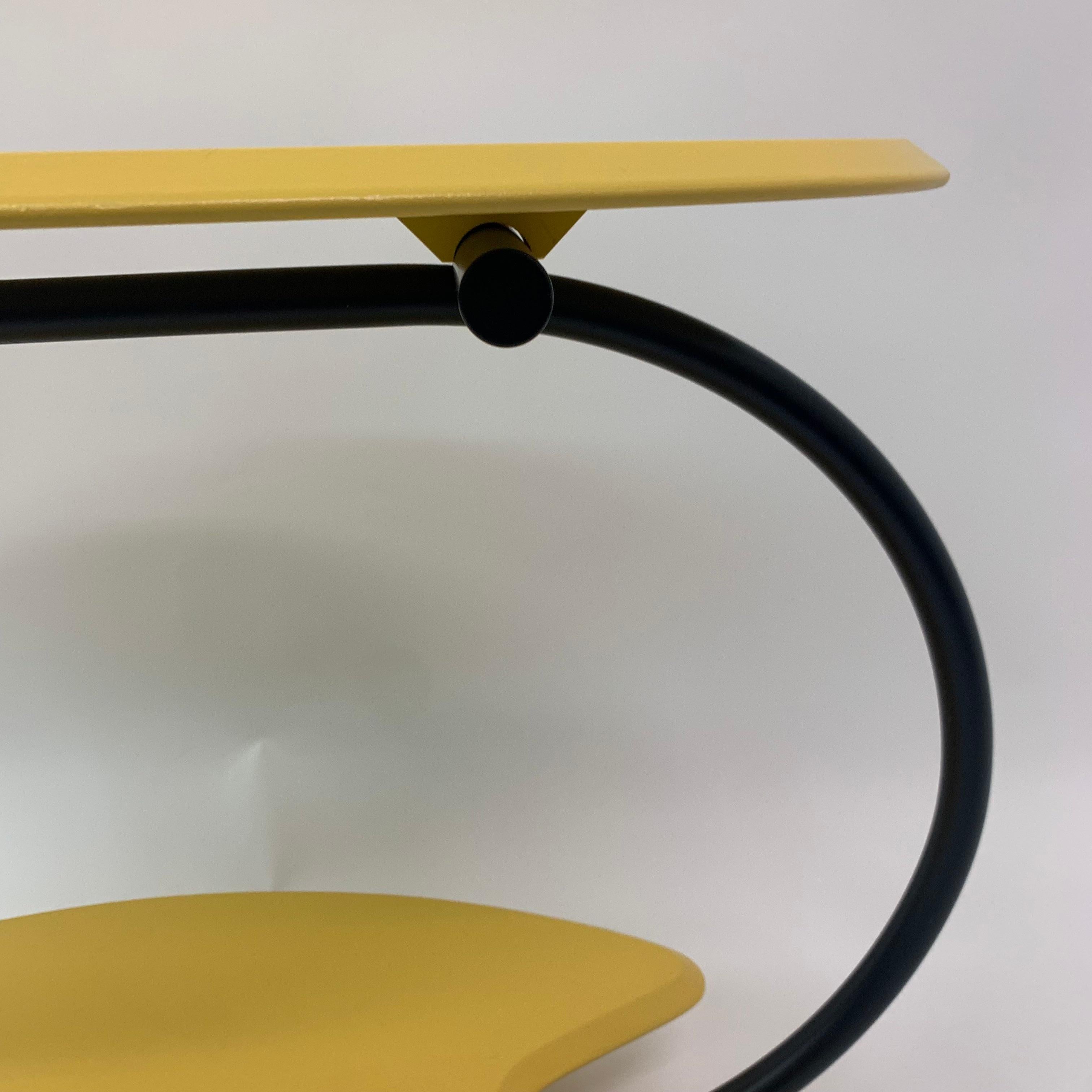 Yellow Bar Car from Massimo Iosa Ghini for BRF, Italy, 1980s 9