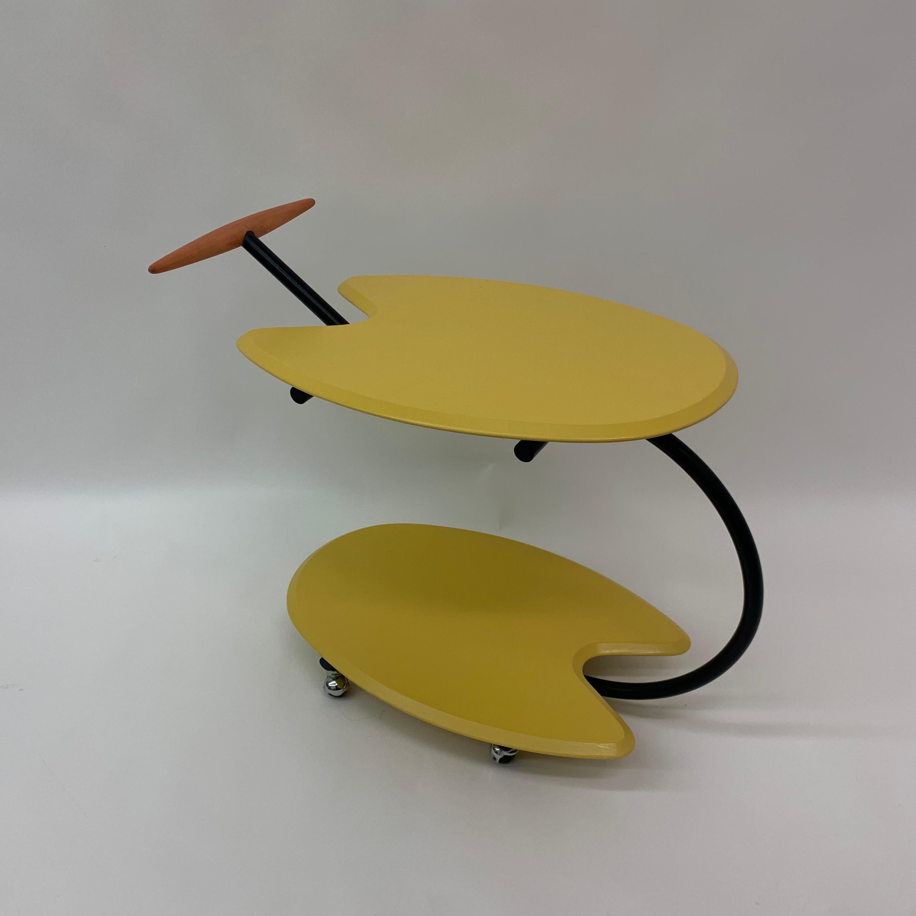 Yellow Bar Car from Massimo Iosa Ghini for BRF, Italy, 1980s 11